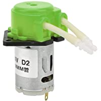 D-2 DC 24V Bomba de líquido peristáltica Bomba de laboratorio autocebante de flujo constante 2 x 4 mm(Green)